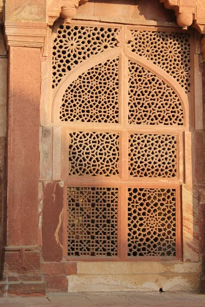 Fatehpur Sikri, Doorway architectural detail — Stock Photo, Image