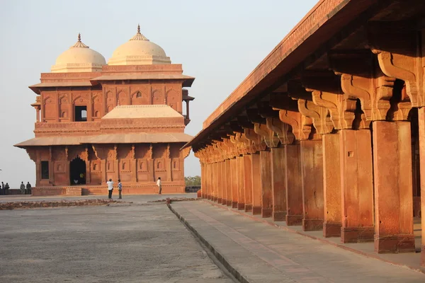 Fatehpur Sikri, Índia, construindo detalhes arquitetônicos — Fotografia de Stock