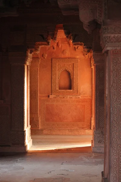 Πόρτα αρχιτεκτονική λεπτομέρεια Fatehpur Σικρί, Ινδία — Φωτογραφία Αρχείου
