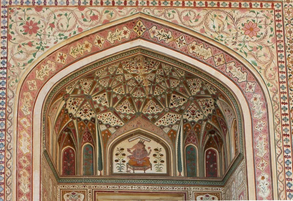 Facade of the Ganesh Pol building — Stock Photo, Image