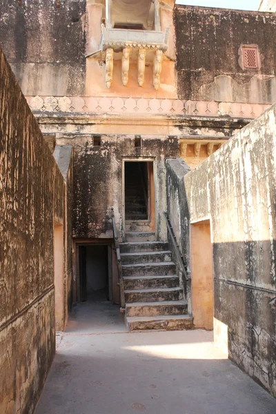 Amber Fort Jaipur, építészeti részletek — Stock Fotó