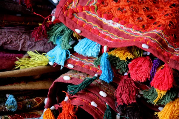 Almofadas indianas tradicionais — Fotografia de Stock