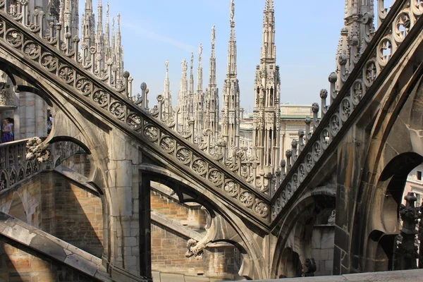 Duomo Cathedral in Milan — Stock Photo, Image