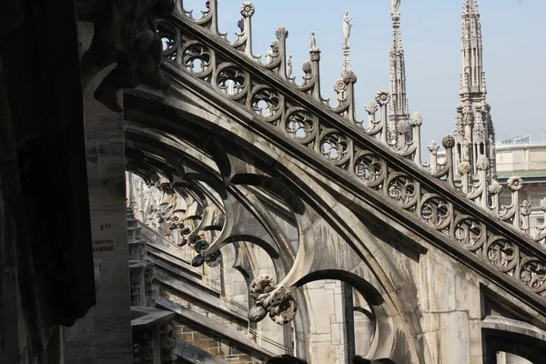 Catedral del Duomo de Milán — Foto de Stock