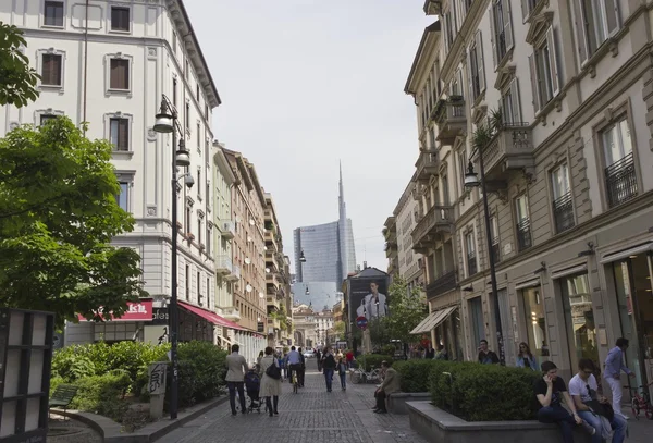 Corso Garibaldi en Milán — Foto de Stock