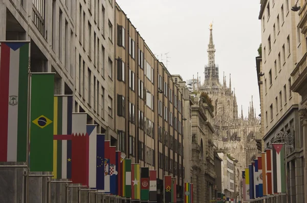 Mailand wartet auf die Expo 2015 — Stockfoto