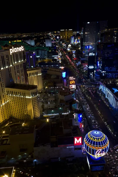 Widok z góry z Paris wieża z Las Vegas — Zdjęcie stockowe