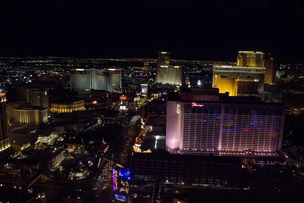 Widok z góry Las Vegas — Zdjęcie stockowe