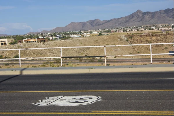 Route historique 66 route en Arizona — Photo