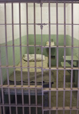 Alcatraz iç, hücre sbars