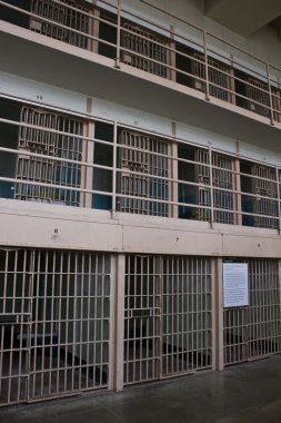 Alcatraz hapishane içinde hapishane koridor