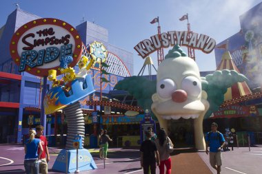 Universal Studios Simpson yolculuğu deneyim