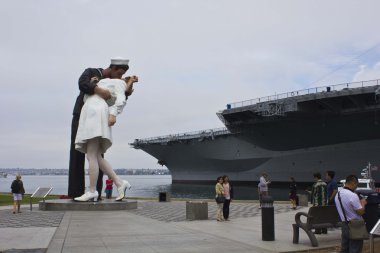 San Diego 'da Koşulsuz Teslimiyet Heykeli