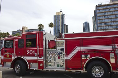 San Diego itfaiye aracı