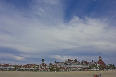 San Diego'da Coronado Adası tarihi Coronado otelin genel bakış