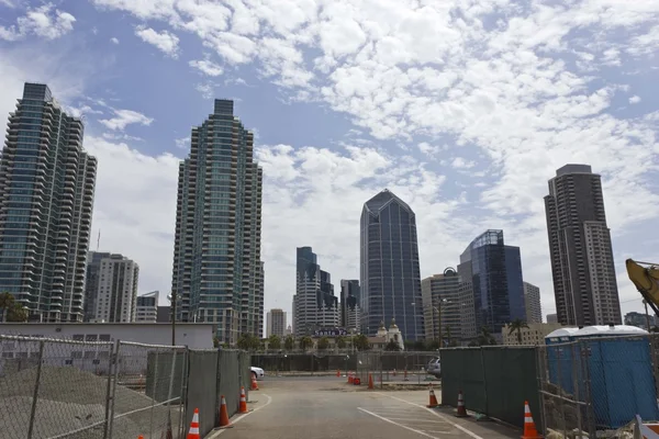 San Diego downtown skyscrapers — Stock Photo, Image