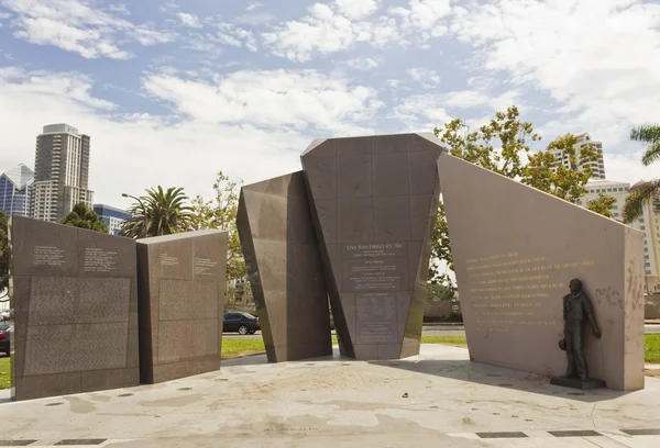 U.S.S. San Diego (CL-53) Memorial — Stock Photo, Image