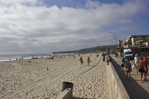 Mission Bay Beach v San Diego — Stock fotografie