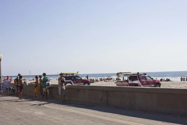 San Diego Beach front promenade — Stockfoto