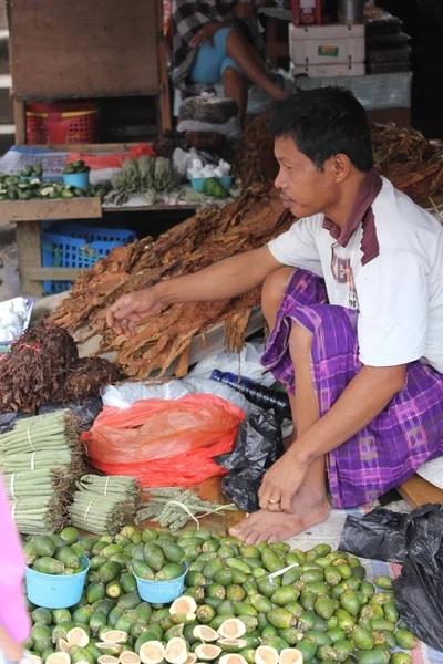 Mercado de rua de Torajan — Fotografia de Stock