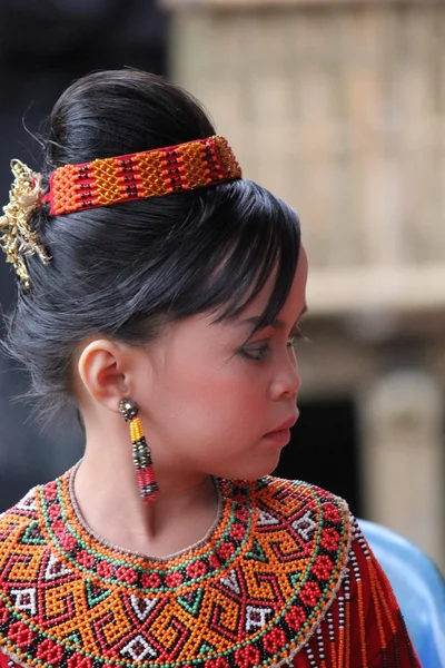 Retrato de uma jovem Toraja — Fotografia de Stock