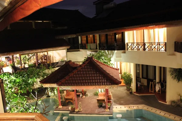 Dentro del Hotel Flora Kuta en Bali —  Fotos de Stock