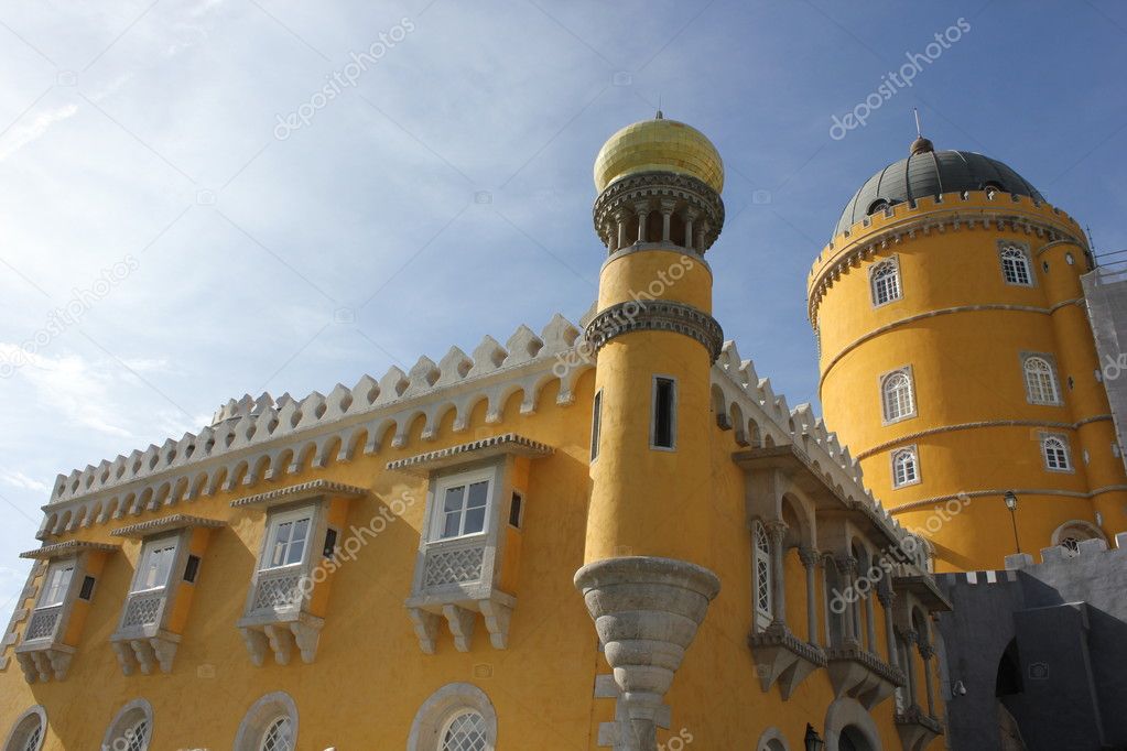Palacio de Pena yellow section