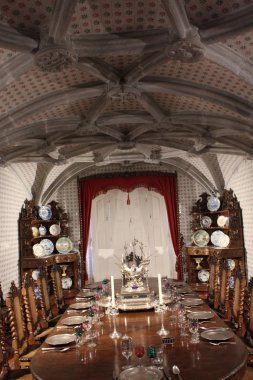 Sintra National Palace yemek odası