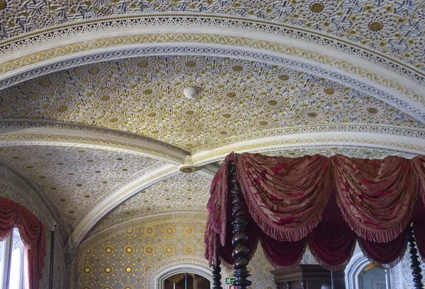 Bedroom in Sintra Pena palace — Stock Photo, Image