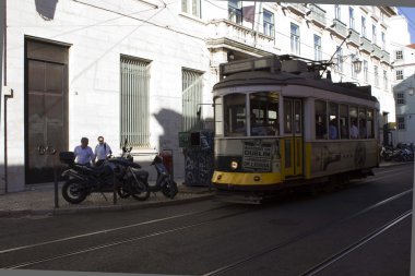 Lizbon geleneksel teleferik