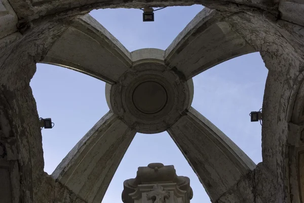 Close up of the top of Carmo fountain — Stock Photo, Image