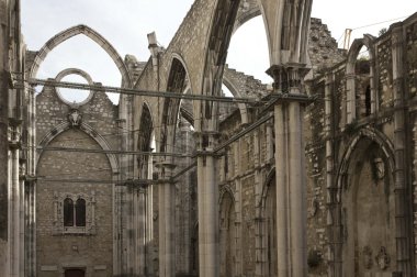Lizbon carmo manastır kalıntıları