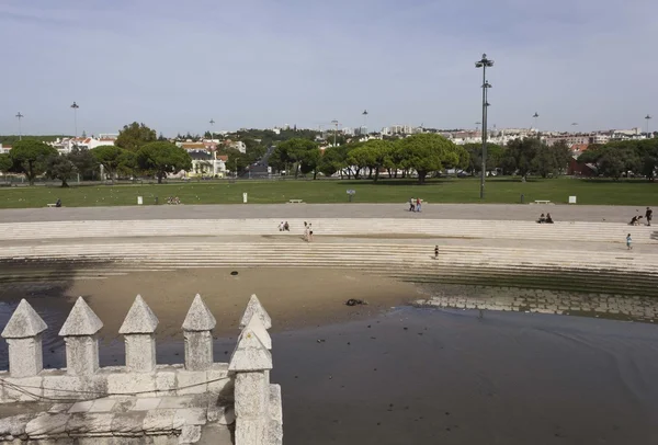 Översikt över Lisbon Belem Park — Stockfoto