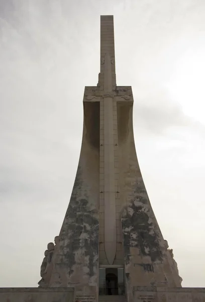 View from the backside of the Monument to the Discovery — Stock Photo, Image