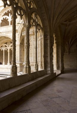 Koridor Jeronimos Manastırı Lizbon