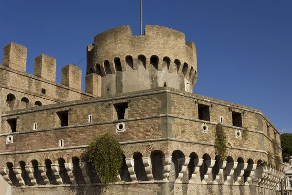 Close up of Castel Sant 'Angelo tower — стоковое фото