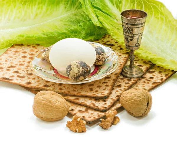 Tradiční jídlo svátek židovský Pesach — Stock fotografie