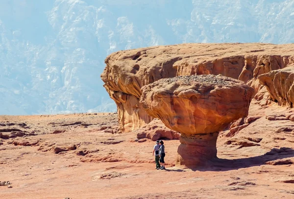 Geologische Formationen im Timna Park — Stockfoto