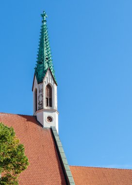Lutheran Evanjelist St. John's Church, Riga, Letonya. 