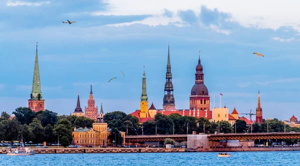 Beautiful View Old Riga Latvia — Stock Photo, Image