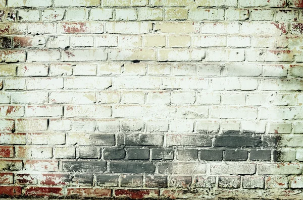 Brick wall texture (abstract background, vintage, grunge - conce — Stock Photo, Image