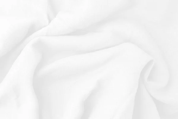 Textuur Abstract Patroon Achtergrond Katoenen Witte Stof Ziet Luxe Uit — Stockfoto