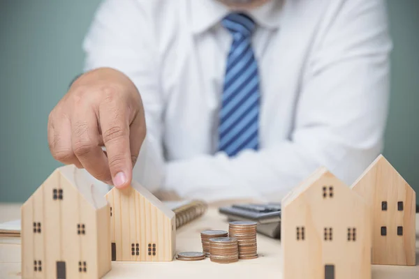 Planning Investment Estate Voor Winst Naar Toekomst Lening Bespaar Geld — Stockfoto