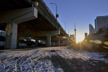 Toronto, Ontario, Kanada 'daki köprülerde