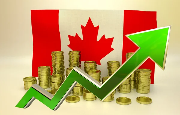Valuta uppskattning - Kanadensiska Dollar — Stockfoto
