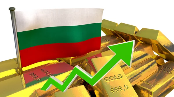 Currency appreciation - Bulgarian lev — Stock Photo, Image