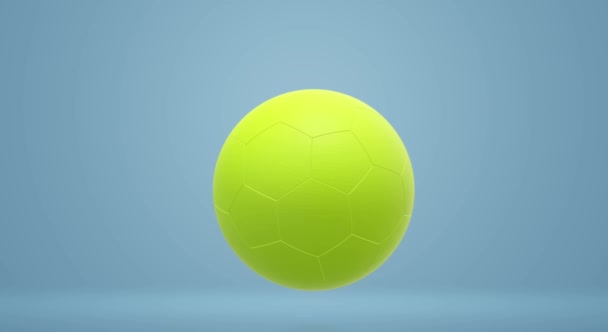 Animazione Palloni Calcio Uso Polivalente Progetti — Video Stock