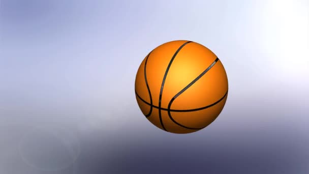 Animazione Basket Ball Uso Polivalente — Video Stock