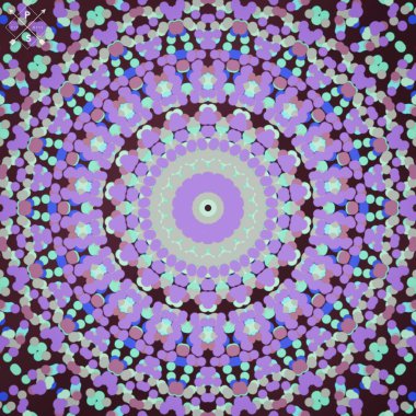 Projelerin çok amaçlı kullanımı için renkli soyut illüstrasyon tasarımı resimleri