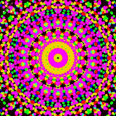 Projelerin çok amaçlı kullanımı için renkli soyut illüstrasyon tasarımı resimleri